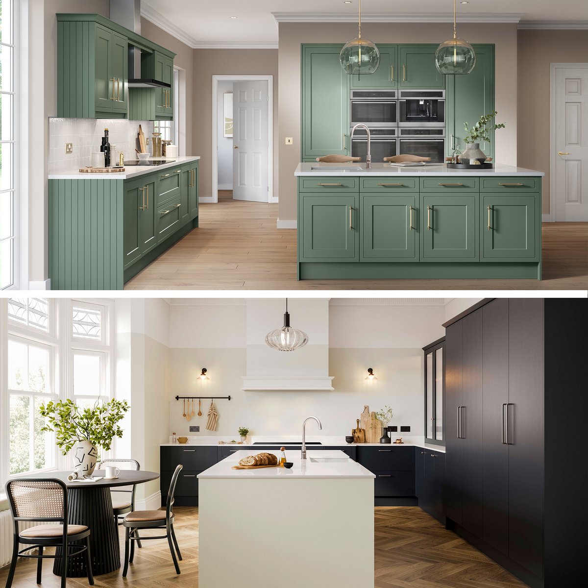 Unleash your inner artist in the heart of your home! @Caple is all about turning your kitchen into a unique masterpiece. From the timeless charm of the Pensford kitchen to the minimalist Langley Slab range, there is something for everyone. #ad