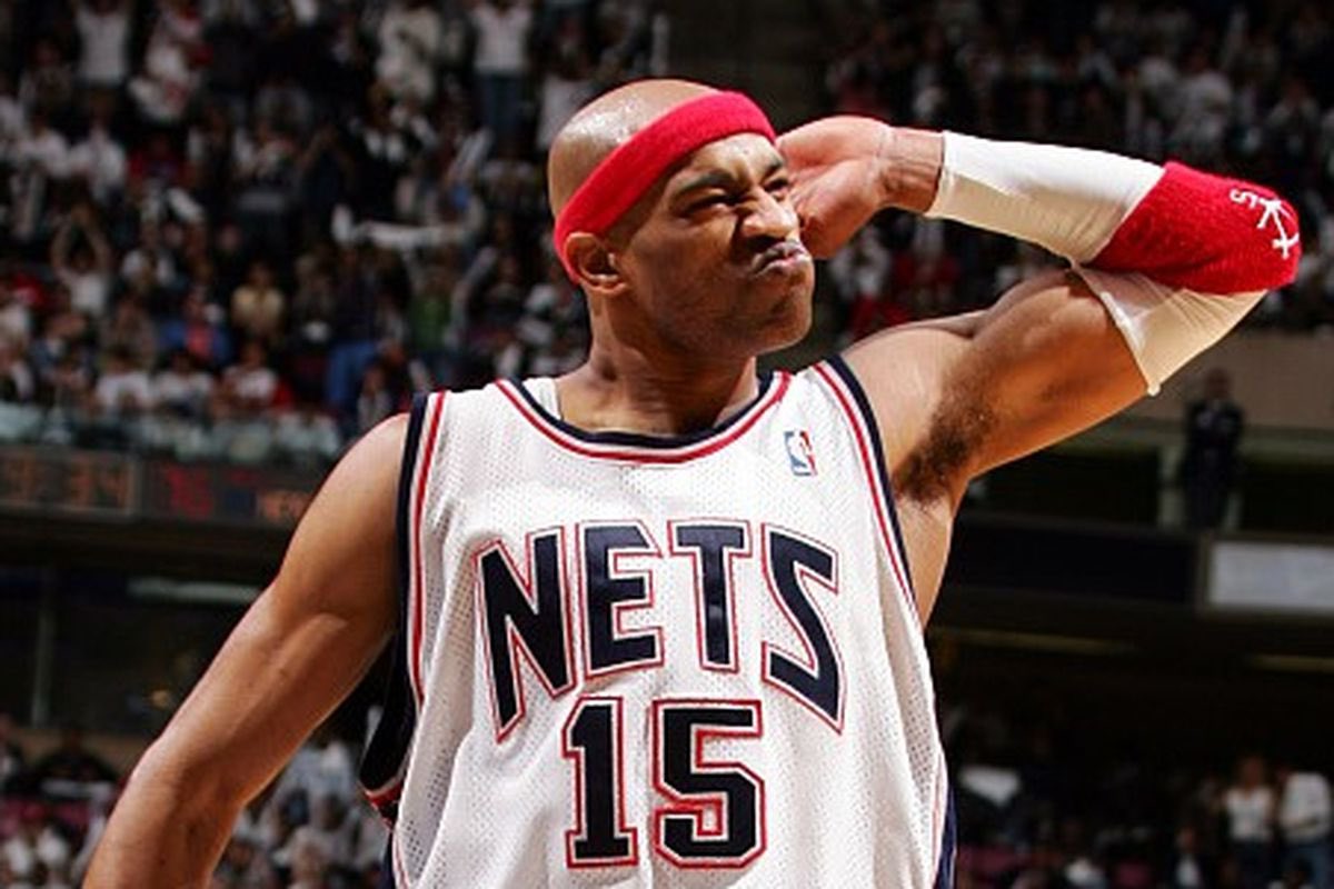BrooklynNetcast's tweet photo. Vince Carter had joined @YESNetwork as a part-time analyst 

HE’S BACKKKK🔥 https://t.co/Reh0pIG3eY