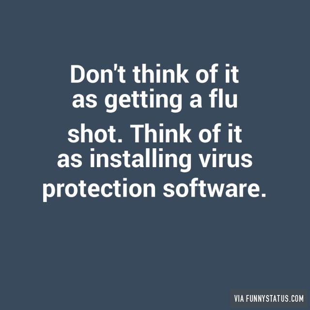 You stay up to date on virus protection for your computer. The same goes for your immune system! The best way to protect yourself and your loved ones from the flu is to get a flu vaccine every year.

Get the vaccine at our clinics this week (Oct. 25-27): cambridgepublichealth.org/services/get-v…