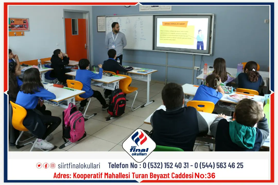 siirtfinal's tweet photo. Okulumuz rehber öğretmeni Rıza Demir ortaokul öğrencilerimize akran zorbalığı hakkında seminer verdi. https://t.co/u02gpNxzih