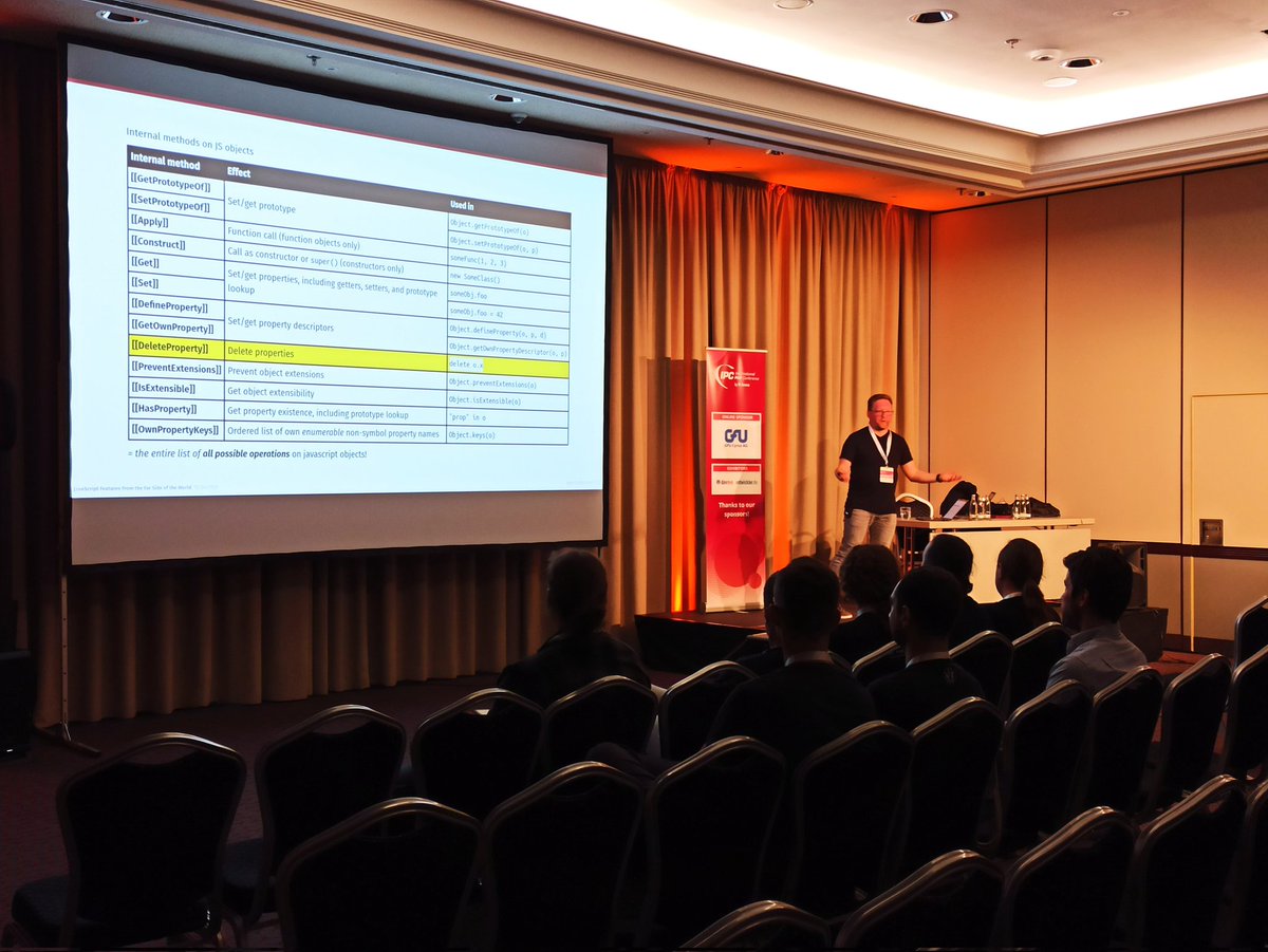 🅰️ <a href="/ManfredSteyer/">Manfred Steyer</a> explains Angular Architecture with the new #Signals feature that was first introduced with #Angular 16.
Peter Kröner explores the concept of exotic objects in #JavaScript.

#iJScon