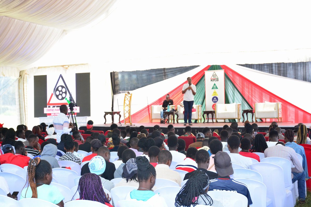 InfoKfcb's tweet photo. The #Cafil also seeks to empower digital content creators to effectively utilize &amp; monetize their works on digital platforms as well creating awareness on the effects of media content &amp; emerging technologies on vulnerable populations, especially children ~ @NellyMuluka. 
4/7 https://t.co/wwGetuDXmx