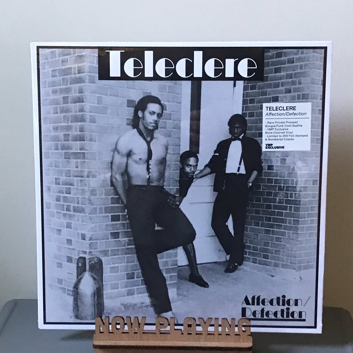 Now Playing: Teleclere “Affection/Defection” (1983; 2023 #VMP reissue).

#vinyl #vinylrecords #vinylcollection #vinylcollector #vinylcommunity #vinyladdict #teleclere #funk #boogiefunk #vinylmeplease #limitededition #debutalbum