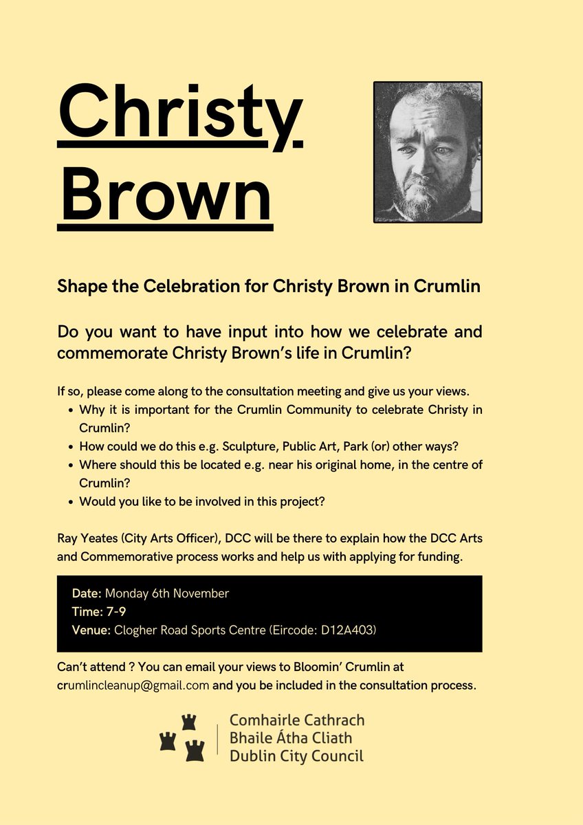 Crumlin & Walkinstown History Group tweet media