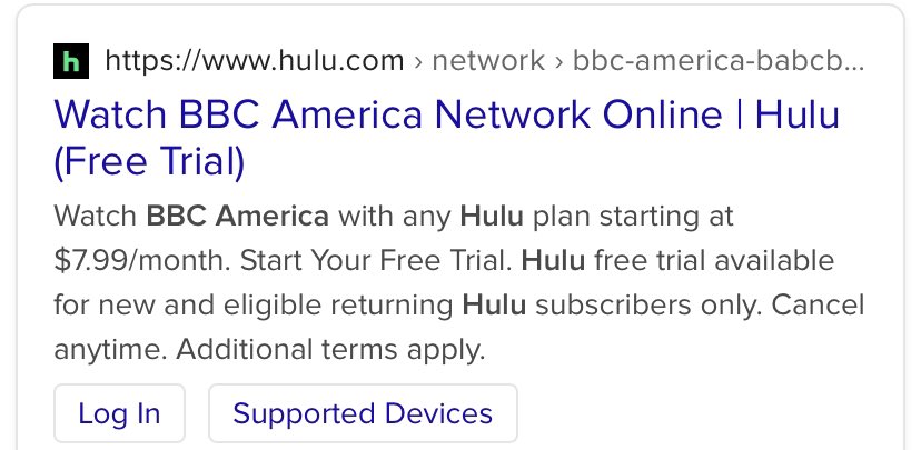 KristineAz's tweet image. @hulu_support 

I absolutely need BBC America. How do I get it?

If you have any Doctor Who fans they will explain how imperative it is.

I googled. Tapped a link. 

Got this ⬇️ 

Is there any option through #Hulu 

#BBCAmerica