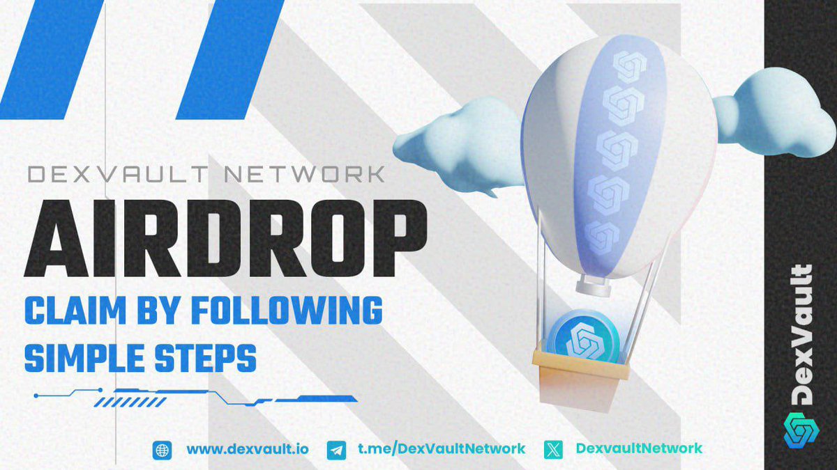 💗 Oexvaul
🤑 Reward: 3 BUSD
👤 Winners:  750 Random 

🗣️Offer link : t.me/DexVaultAirdro…

🌹Complete all tasks 
🌹Submit your Bsc address 
🌹Done
@PostTechSoFi $post <a href="/SociogramSocFi/">Sociogram</a> #Sociogram <a href="/Friend3AI/">Friend3.AI</a> #Firned3