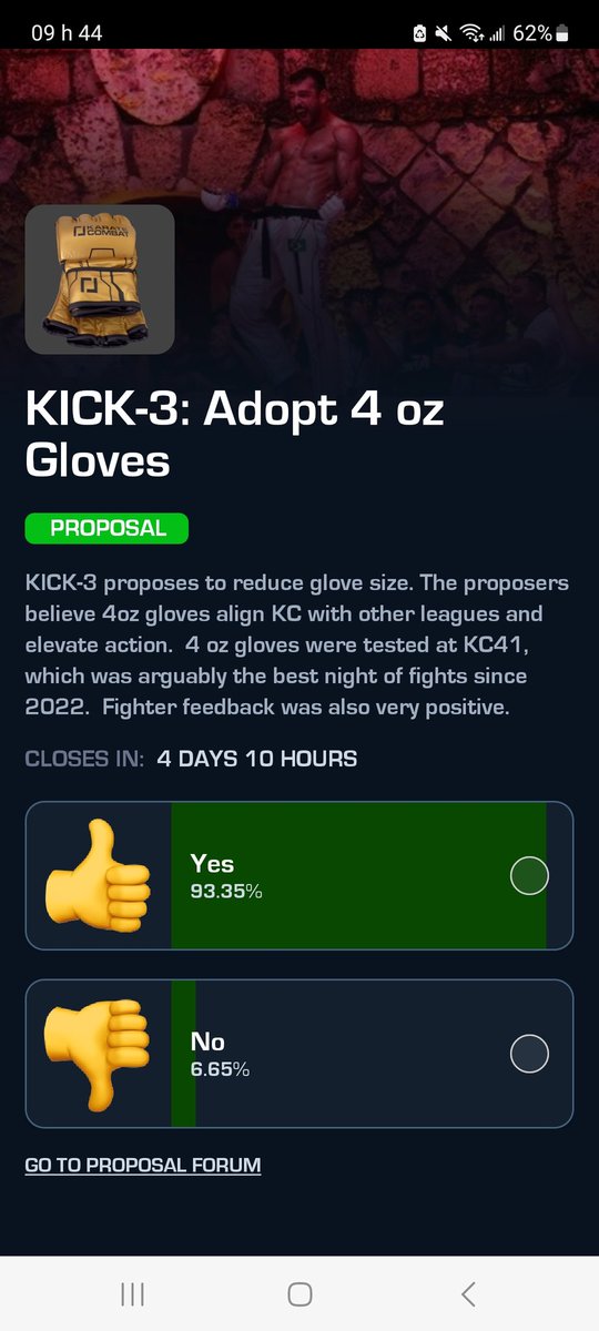 010JGL's tweet image. At HelloFutureLive @thehbarbull  recommended trying out the Karate Kombat App @KarateCombat 

Pretty cool to involve the community by voting on improvements. The screenshot is from earlier this week, only one more day to vote!

#karatekombat #HBAR #HelloFutureLive