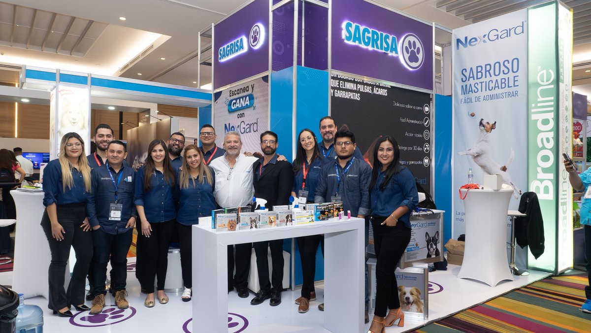 Sagrisasv's tweet photo. 🐶🐾 ¡Sagrisa presente en el Congreso Veterinario de León (CVDL 2023)! 📸

Este 18 y 19 de octubre estuvo lleno de mucha emoción, ya que conocimos a muchos amantes de los animales y compartimos nuestros productos para el cuidado de tus pacientes 🐕💊.

#SagrisaEnCVDL #Mascotas https://t.co/6y11YDcFdP