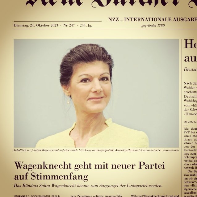 Iwan_Novgorod's tweet image. Der Nebel der #Verblendung lichtet sich immer mehr und wenn das letzte Gefecht (#laststand) zwischen Gut und Böse beginnt, dann weiß Du, wer wirklich Dein Freund oder Dein #Feind ist.

Mit der Gründung der &quot;#Wagenknecht-Partei&quot; wird die wahre #Opposition im Parlament verhindert‼️