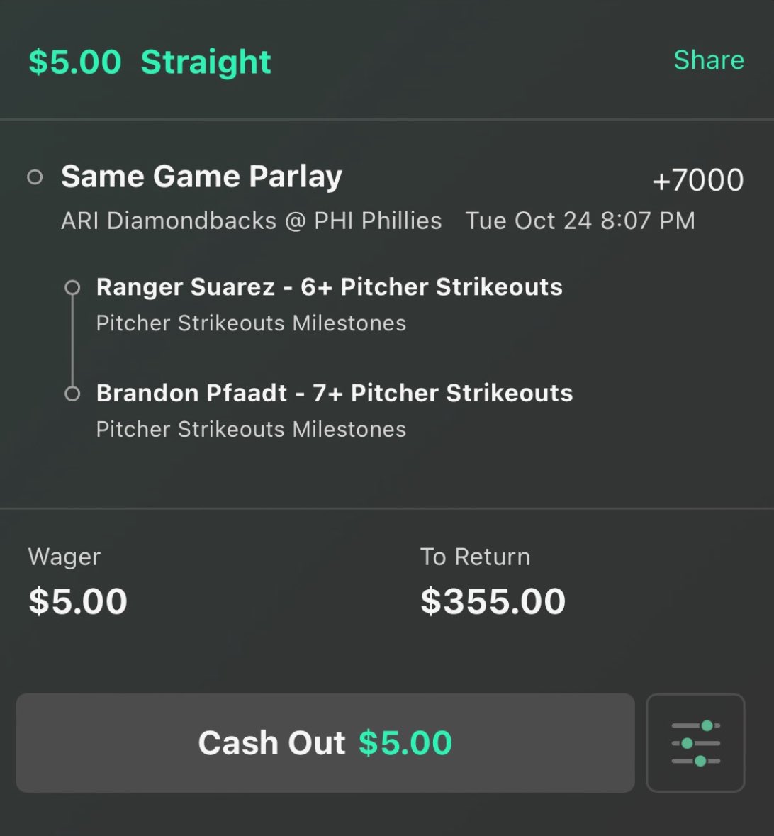 MrFishybets's tweet photo. #GamblingTwitter #MLBPlayoffs  #hidad #gupgup #🐟 https://t.co/AWf84YLWdI