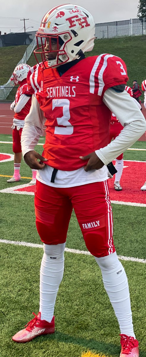 Junior #3 Jabril Daniels is responsible for more than half of the #Sentinels total 1st Down plays — and of his 123 rush attempts, 51.2% result in moving the chains.

His 65 total first downs are more than all 7 opponents have totaled (62) against #FortHill so far this season.