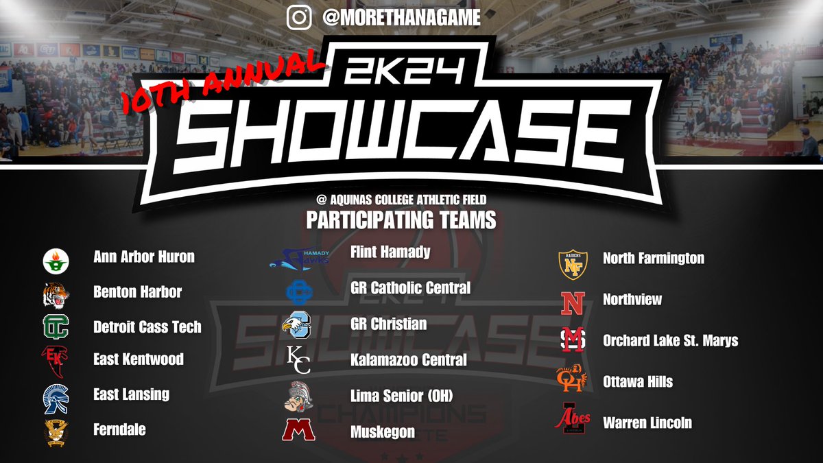 The Showcase returns for year 10…

#RedhawkShowcase #2KShowcase #MoreThanAGame