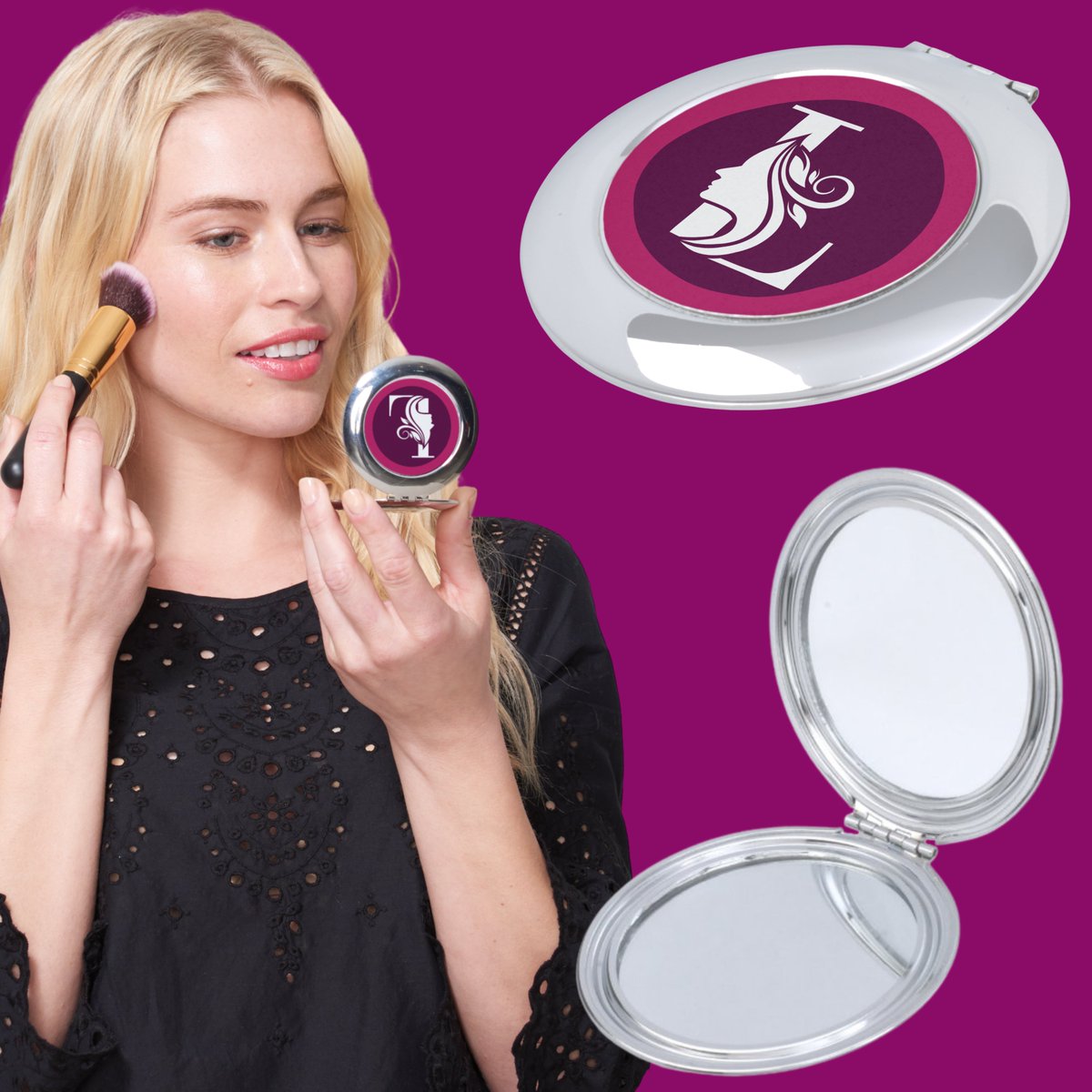 IElbakatoushy's tweet photo. Modern Custom Stylish Name Monogram Letter ( L ) Compact Mirror https://t.co/NsUGqjceHT via @zazzle #Pink #women #Accessories #giftideas #giftforher #bridesmaid #wedding #personalized #Letter #Purple #girl #MirroringEffect #Christmas #Christmasgifts #Christmas2023 https://t.co/ff9z4BUNFc