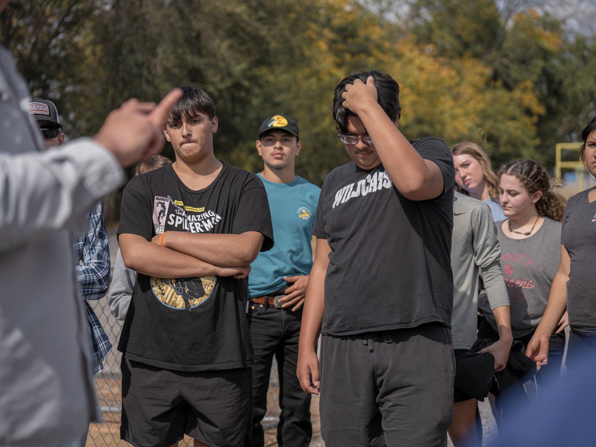 caddokiowatech's tweet photo. CKTC Pre-Engineering students took part in an amazing field trip opportunity facilitated by NextEra Energy and the Weatherford Municipal Wastewater Treatment Facility.

#CKTC | #PreEngineering https://t.co/fJTi56IhSw