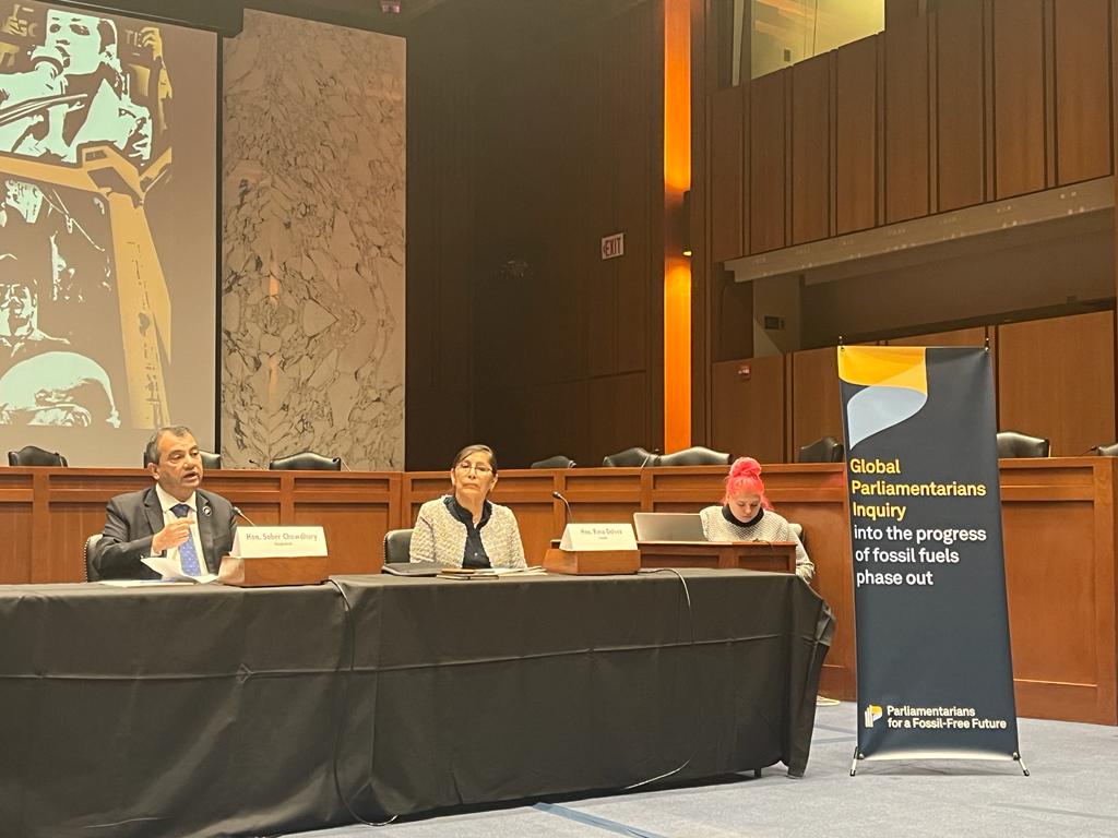 Parliamentarians for a Fossil-Free Future tweet media