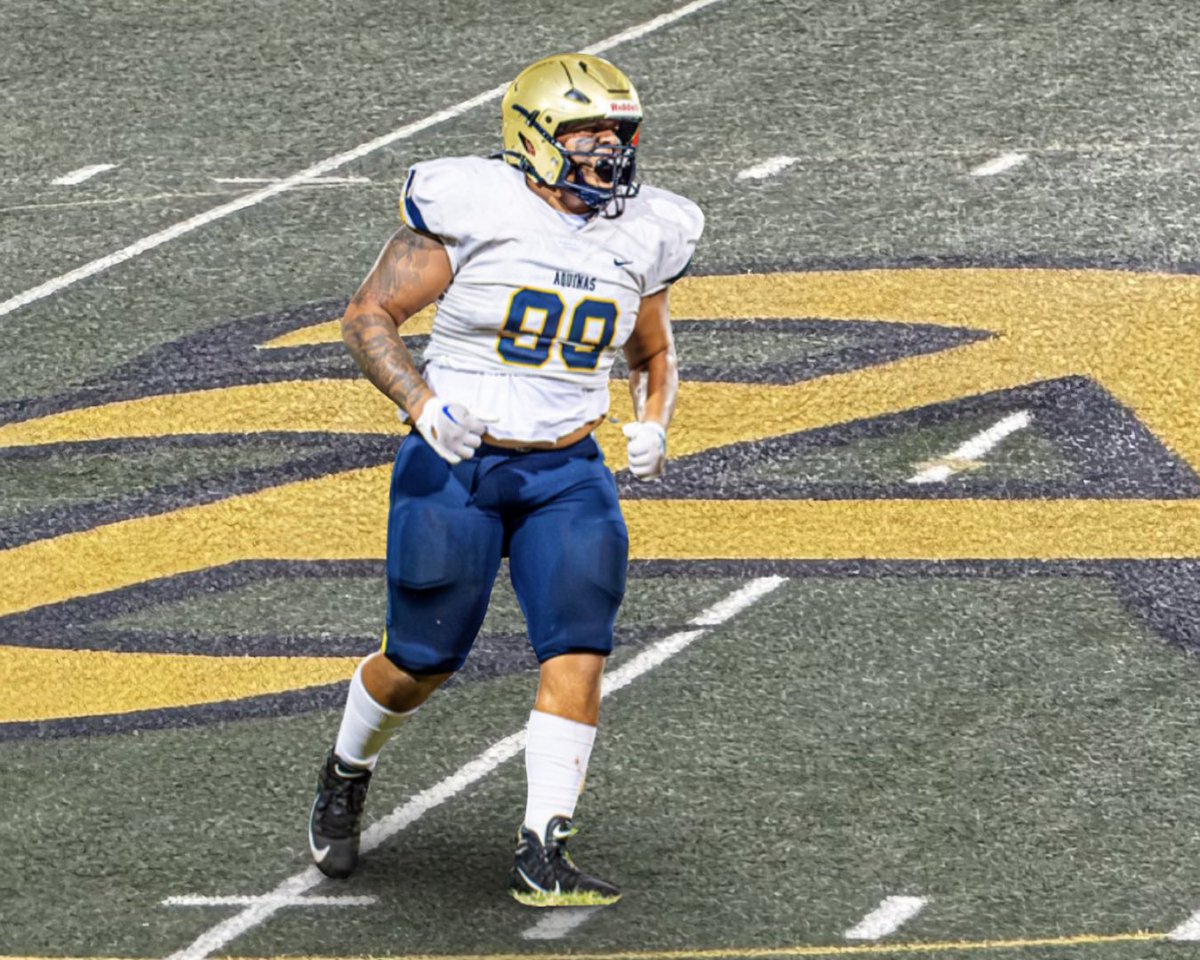 David “Tank” Pein #99 (@davidpein_jr) on Twitter photo The ONLY WAY to play this game is with controlled RAGE and PASSION!
Tank Pein 24’ DT St Thomas Aquinas
345 Bench / 600+ Squat / 255 Power Clean
Mid SZN 🎥: hudl.com/v/2MBAda
<a href="/STA_Football/">Aquinas Football</a> <a href="/CoachHarriott/">Roger Harriott</a> <a href="/larryblustein/">Blustein Recruiting</a> <a href="/TopPreps/">SPORTS NEWS, VIDEOS, GRAPHICS, EXPOSURE & MORE</a> <a href="/Zack_Poff_MP/">Zack Poff</a> <a href="/FLVarsityRivals/">FlaVarsity</a> The ONLY WAY to play this game is with controlled RAGE and PASSION!
Tank Pein 24’ DT St Thomas Aquinas
345 Bench / 600+ Squat / 255 Power Clean
Mid SZN 🎥: hudl.com/v/2MBAda
<a href="/STA_Football/">Aquinas Football</a> <a href="/CoachHarriott/">Roger Harriott</a> <a href="/larryblustein/">Blustein Recruiting</a> <a href="/TopPreps/">SPORTS NEWS, VIDEOS, GRAPHICS, EXPOSURE & MORE</a> <a href="/Zack_Poff_MP/">Zack Poff</a> <a href="/FLVarsityRivals/">FlaVarsity</a>