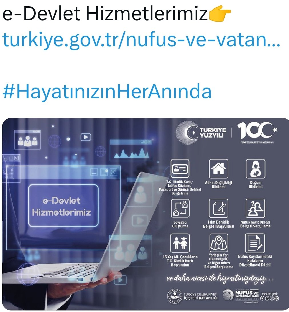 Cumhuriyetimizin 100. Yılına ithaf olunur.