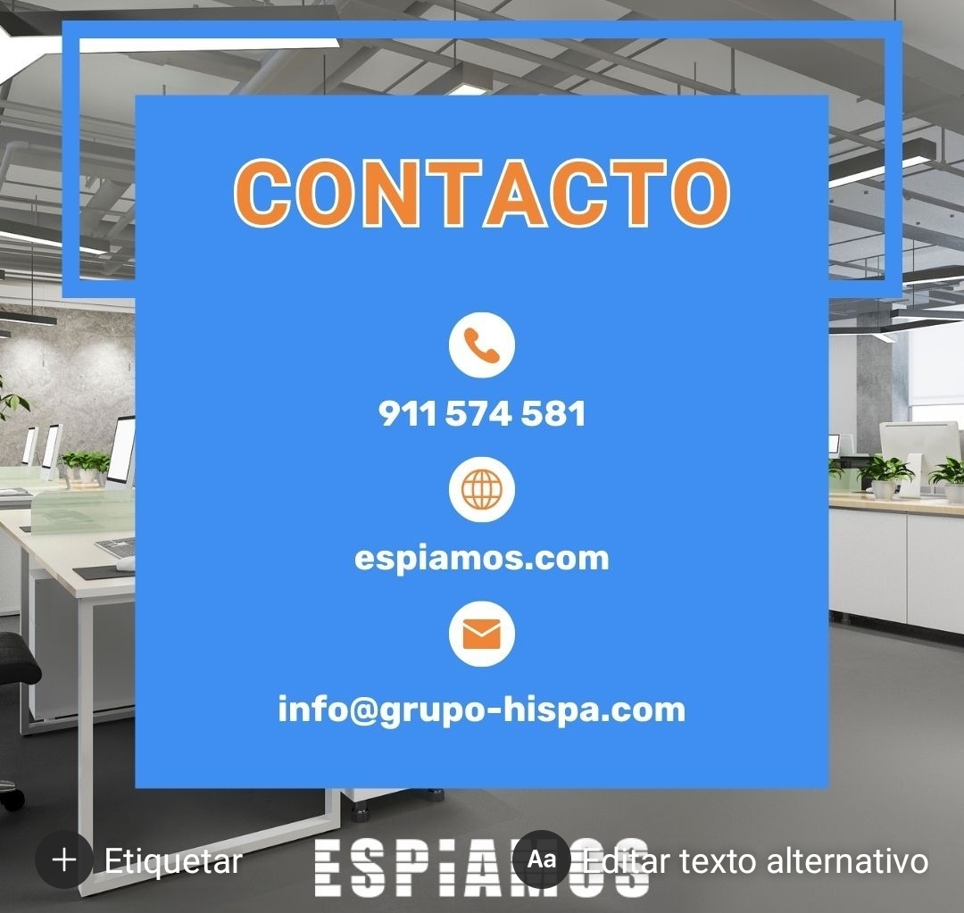 ¿Sientes que a tu casa le falta seguridad?
Estamos aquí para responder todas tus preguntas y ofrecerte las mejores soluciones para proteger lo que más te importa. 📷📷
¡Contáctanos ahora mismo!📷
📷 Teléfono: 911 574 581
📷 ventas@espiamos.com
📷  espiamos.com