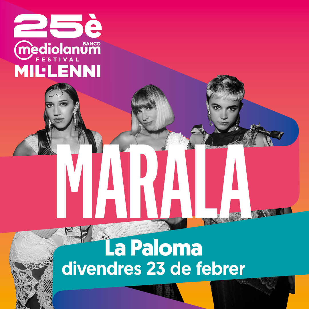 Banco Mediolanum Festival Mil·lenni tweet media