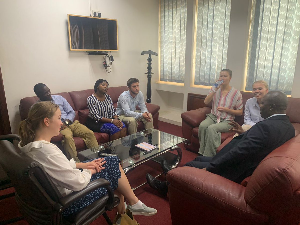 Here at #CBSFM Studio where global perspectives meet local stories,  #Actnowers are engaging in fruitful conversations with the managing director. 🇳🇴...🤝...🇺🇬