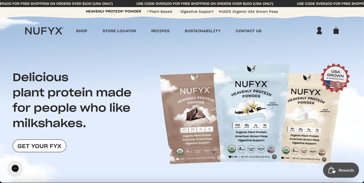VidovoUGC's tweet photo. ⭐️CAMPAIGN ALERT⭐️

Our campaign system has now entered the BETA phase, and we've invited a select group of brands to join us for testing over the next week.

Our first campaign features NUFYX, a leading plant-based nutrition company. They are dedicated to creating revolutionary and sustainable high-protein foods and have earned the distinction of being the #1 best-selling protein powder at Erewhon Market.

Head to your campaign section and apply today!