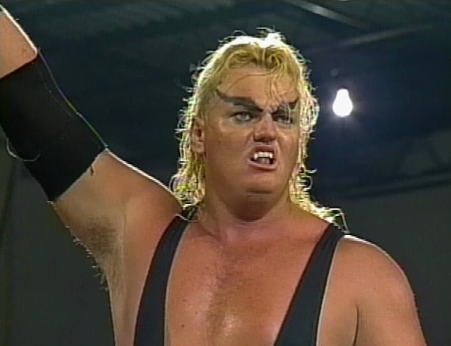 HRDcoreHeaven's tweet image. Gangrel appeared briefly in ECW in 1995, as The Vampire Warrior. He debuted at that year's 'Barbed Wire, Hoodies &amp;amp; Chokeslams' against Tommy Dreamer.

He would go on to face the likes of Hack Meyers, The Pitbulls, and even The Steiner Brothers.

#ECW #Gangrel #TommyDreamer