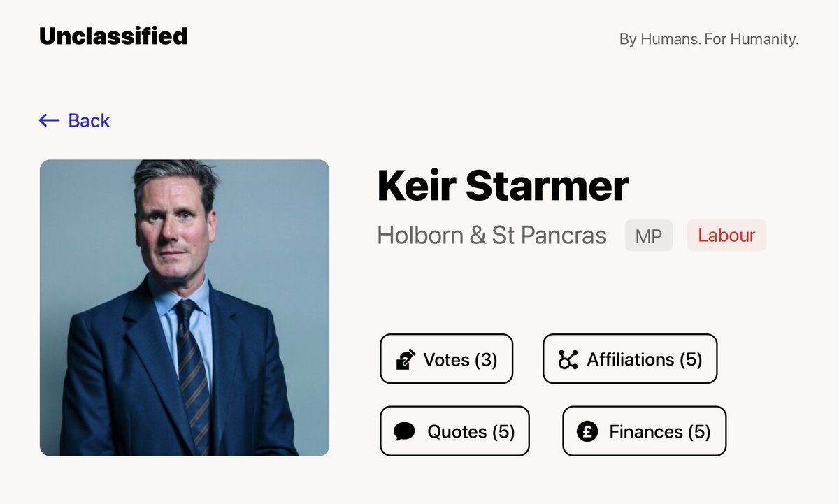 We've put together a team of 10+ developers, designers, researchers to build a site showing exactly what these MPs are up to. Financial affiliations, conflicts of interest, voting records, quotes, foreign trips .... ALL of it. Voters want to KNOW what their MPs are up to and