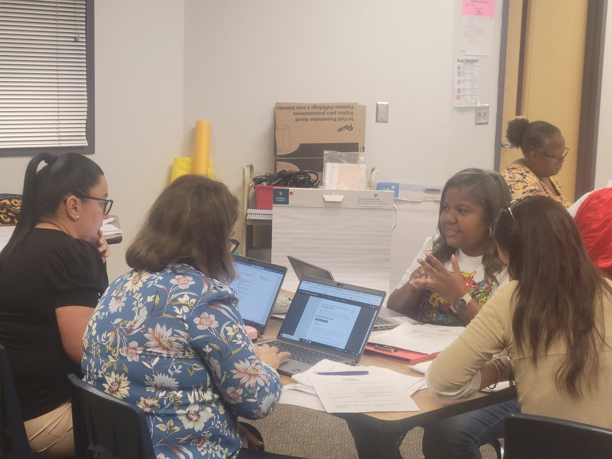 LES_Spring's tweet photo. Our phenomenal and 2nd grade team are diligently unpacking Amplify and internalizing the lessons for the upcoming unit. #thebutterflyeffect
#linkexcellence
#amplifythelearning https://t.co/y9gsRkvH0t