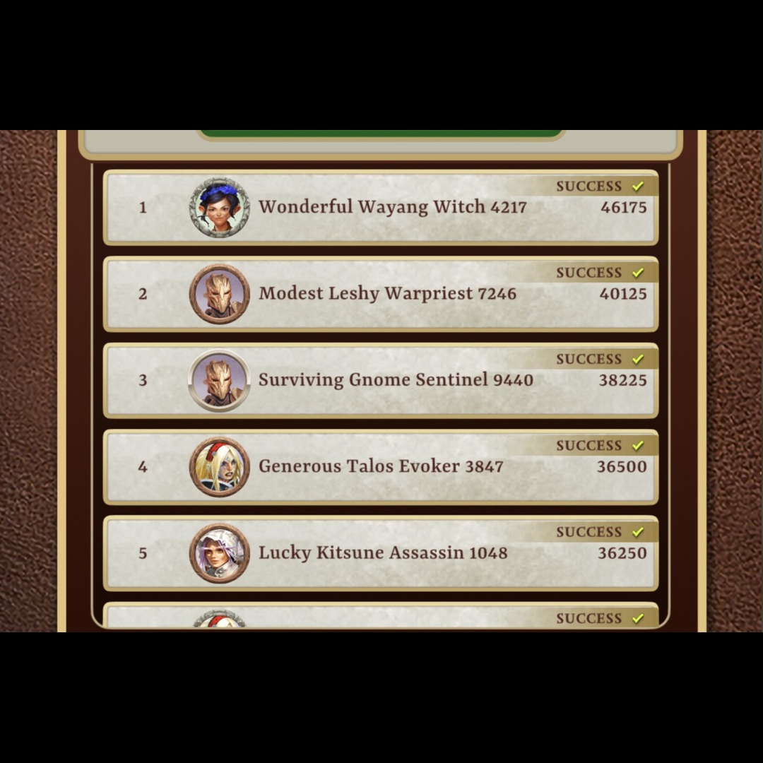 Pathfinder_LM's tweet image. Hey everyone,

While the adventure of the week challenges are all about participation, it’s still important to commend those at the top of the leaderboard. Some of you folks have pretty amazing scores!

#Paizo #Pathfinder #Loremasters #challenge