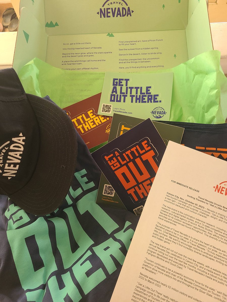 Ok, <a href="/TravelNevada/">Travel Nevada</a>, we see you! Love it! #getalittleoutthere ❤️💎
#thegem #pioche #silvertrails