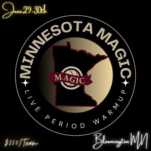 2024 We will host 3 Events!

2 new events
April 6-7th
April 20-21st

1 returning event! 
June 29-30th

Last year attendees:
•MN Fury
•JSizzle
•Grassroots Sizzle
•MPLS Spartans
•WI Playmakers 
•Iowa Breakers
• WOTN
And more! 

Email: minnesotamagicbasketball@gmail.com