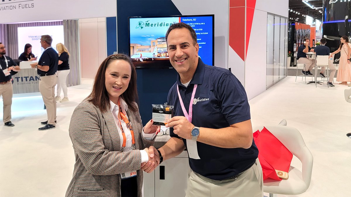 Congratulations to our raffle winners last week at NBAA: Tim Thomas of Southern Sky Aviation, Maureen Tarascio of Ventura Air Services, Jason Collier of Caesar's Entertainment, Sarah Locey of P&amp;G, and Patrick Butler of Jones Airways! 

#NBAA2023 #BACE2023 #Vegas #bizav