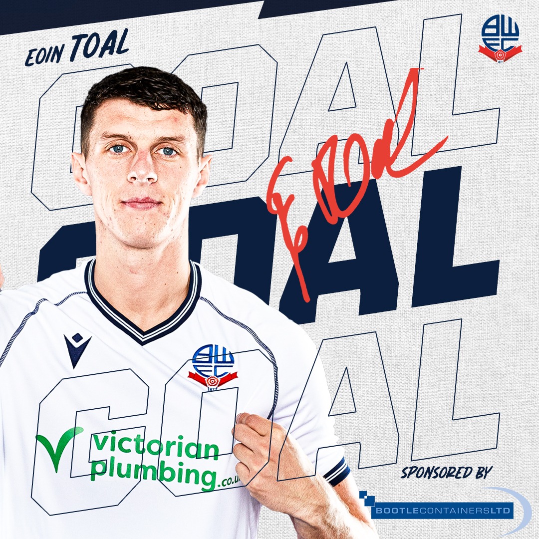 YESSSSSSSSSSSSSSSSSSSSSSSSSSS!!!! TOALYYYY!!

From a corner, Eoin is there to head home and send the away end into absolute madness 🙌

[2-3] 86' #bwfc