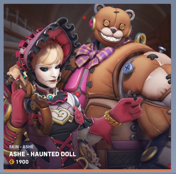 🎁 GIVEAWAY FOR ASHE HAUNTED DOLL BUNDLE IN #Overwatch2 🎁

JOIN THE #giveaway HERE:

1️⃣ FOLLOW: <a href="/JoystickOW/">JOYSTICK | twitch.tv/JOYSTICK</a> 
2️⃣ LIKE + RETWEET
3️⃣ TAG A FRIEND

🔥 2X CHANCE TO WIN IF YOU FOLLOW: twitch.tv/Joystick 

WINNER WILL BE DM’ED THEIR PRIZE

❤️ GOOD LUCK &amp; HAVE FUN!!! ❤️