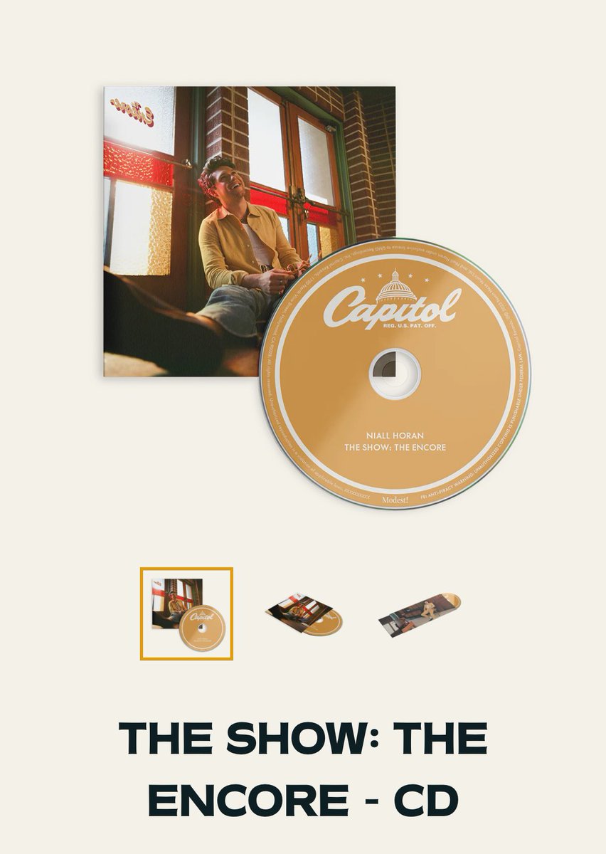 Niall Horan Giveaway🪄

We're giving away one “The Show-The Encore” CD!

- Follow us
- RT this
- Open internationally 🌎 

We have decided to change the giveaway so here it is… announcing a winner on November 3rd ⏳