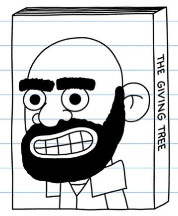 Joevon_'s tweet photo. @GothamCityGoon Lookin like shel Silverstein from tha wimpy book https://t.co/r6RtuT00tQ