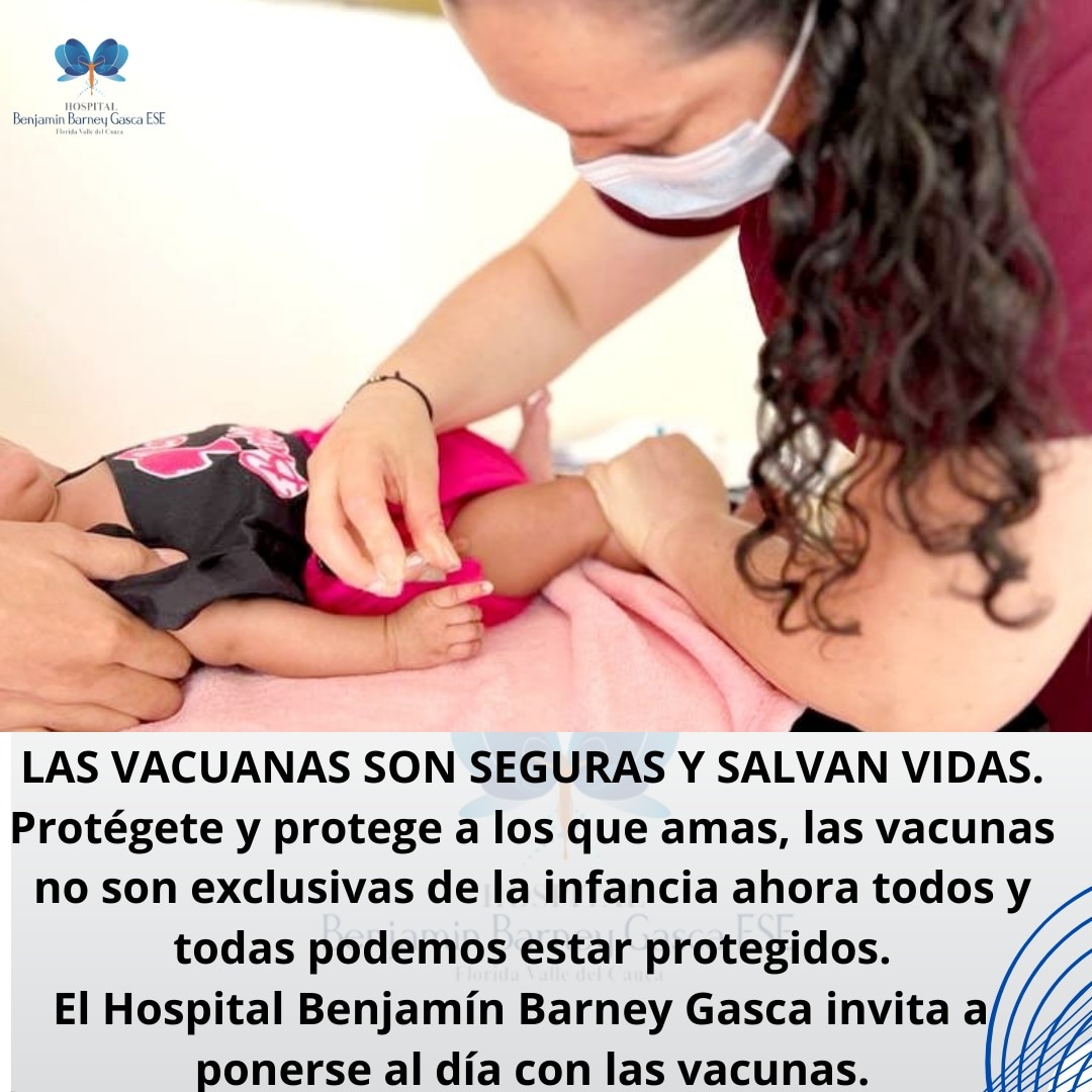 Si aún no completas tu esquema de vacunación  asiste este  sábado 28 de octubre a la jornada de vacunación. 🏥💉👨‍👩‍👦‍👦

⏰ 7:30 a.m a 4:00p.m
🏥 Hospital Benjamín Barney Gasca
      IPS Vivir (Nueva EPS)
      Viva 1A IPS (SOS)
#manosquetratancorazonesquecuidan