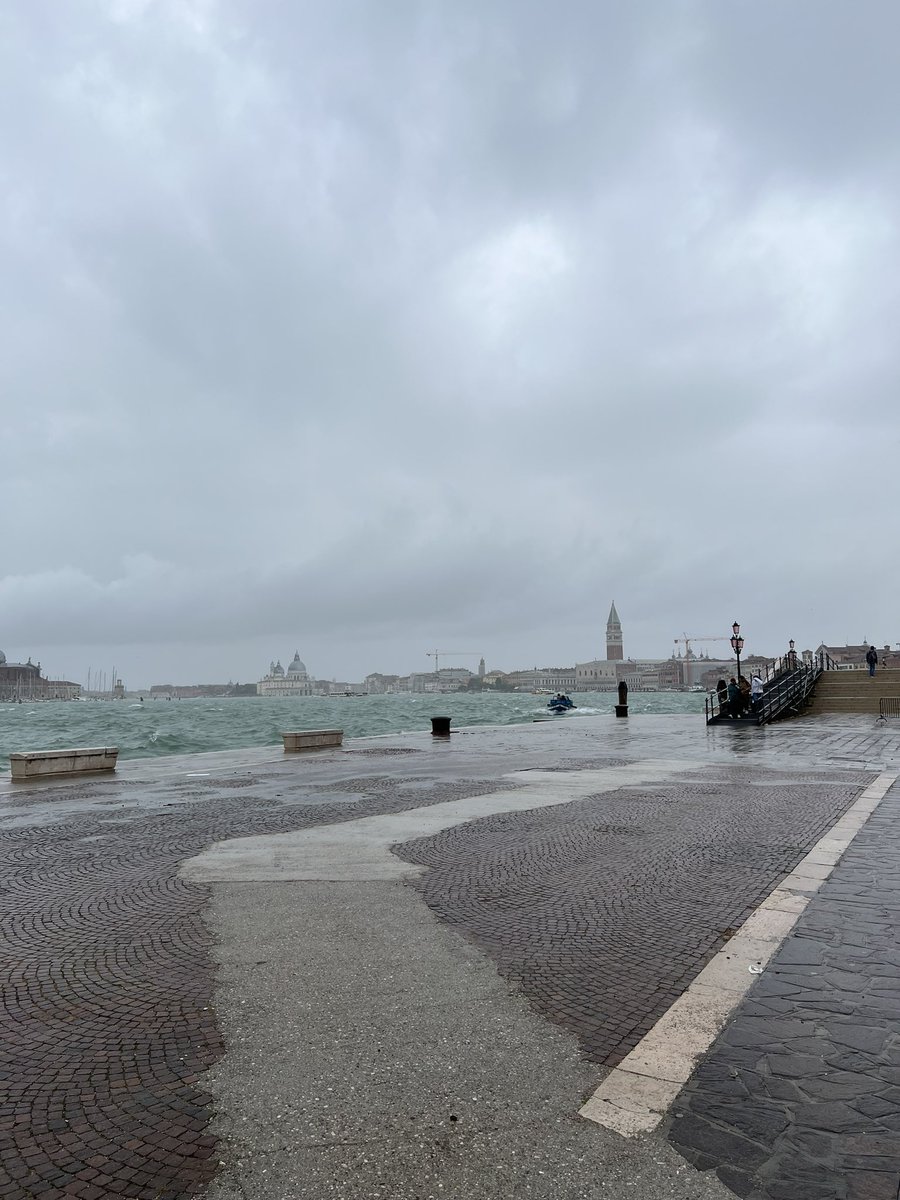 The sea was angry that day. #Venice