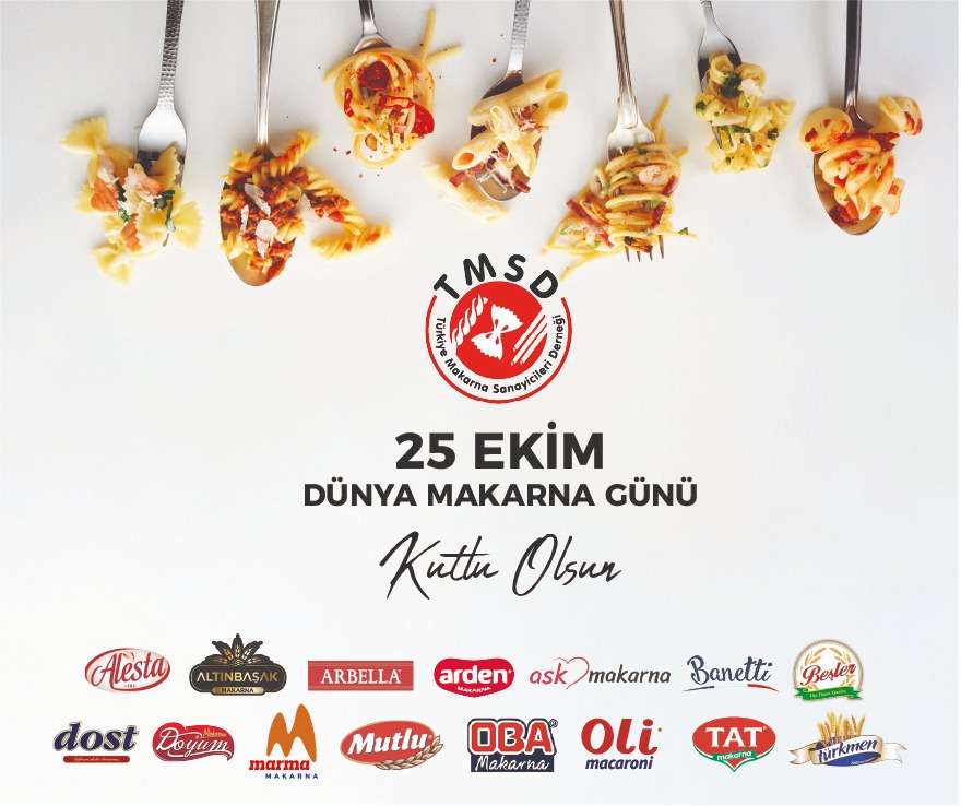 TmsdMakarna's tweet photo. Türkiye Makarna Sanayicilerinin Dünyaya Armağanı olan '25 Ekim Dünya Makarna Günü Kutlu Olsun.'
#25EkimDunyaMakarnaGunu #WorldPastaDay2023 #makarna #pasta  #WeLovePasta  #WorldPastaDay #GlobalPasta #PastaLovers!#makarnaaşkına #akdenizdiyeti #beslenme #veganbeslenme https://t.co/VAQDQ1KfWl