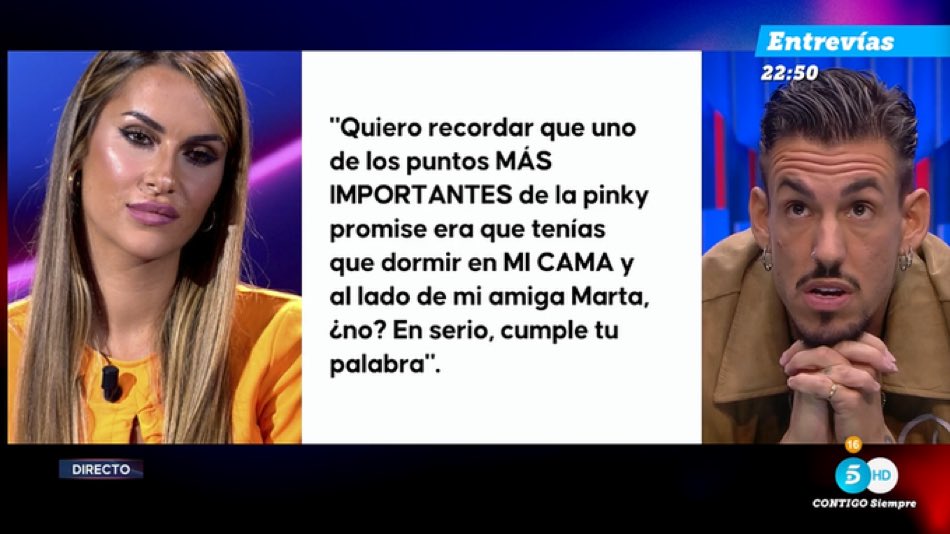 ElpicodeCURRO's tweet image. #GHVIP240 puede ser más tóxica y celosa esta mujer ???