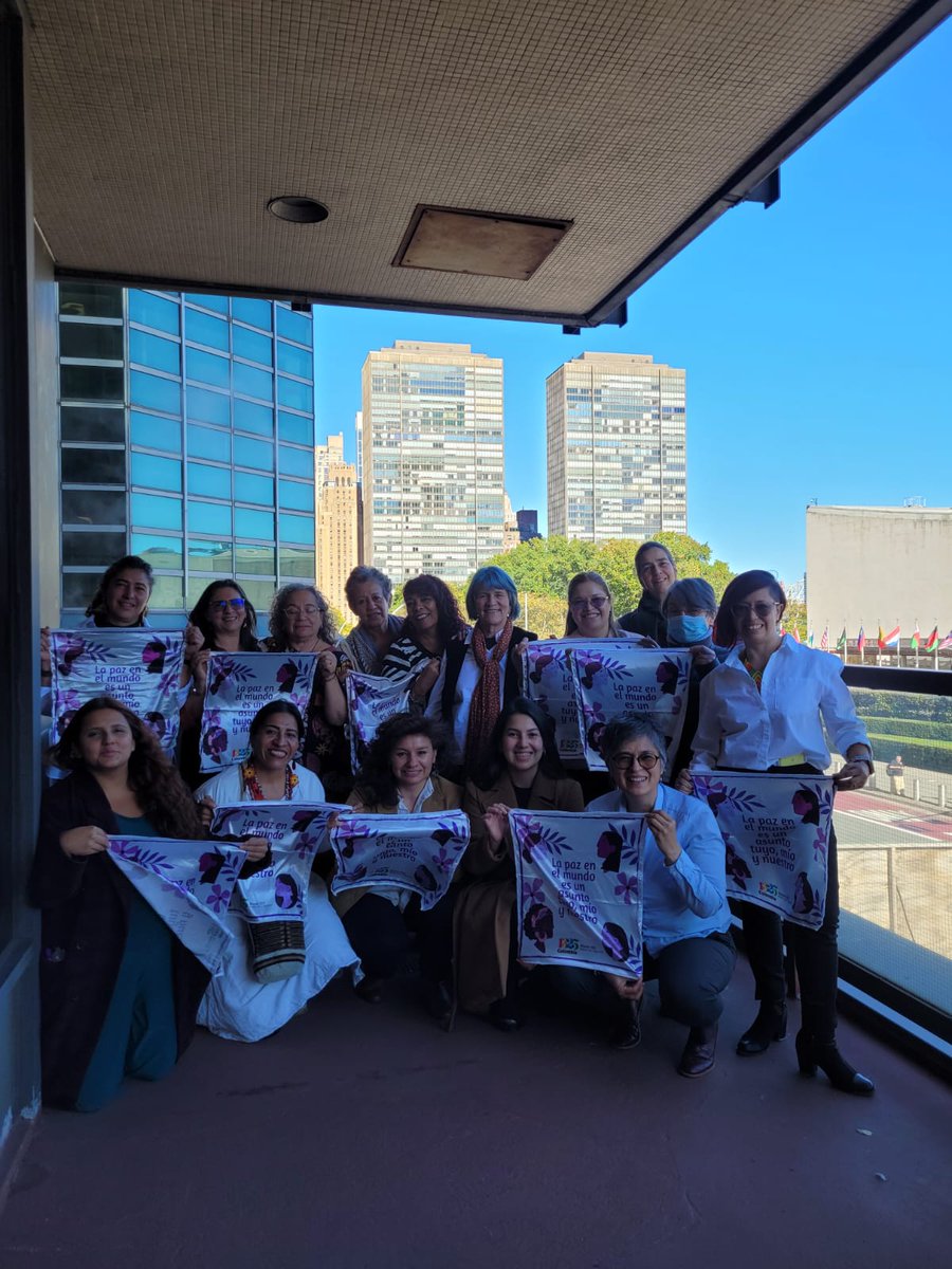 💁‍♀️Las mujeres y las organizaciones feministas de la Alianza 1325 #Colombia 🇨🇴 en #NewYork 🇺🇸 Participan en el marco de la Semana de conmemoración de los 23 años de la Resolución 1325 Mujeres, Paz y Seguridad de la <a href="/ONU_es/">Naciones Unidas</a> y presentan los avances obtenidos del  #PAN1325.  #WPS2023