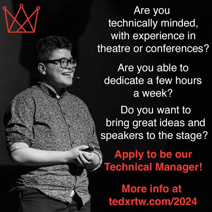 Image from TEDxRTW (@TEDxRTW)