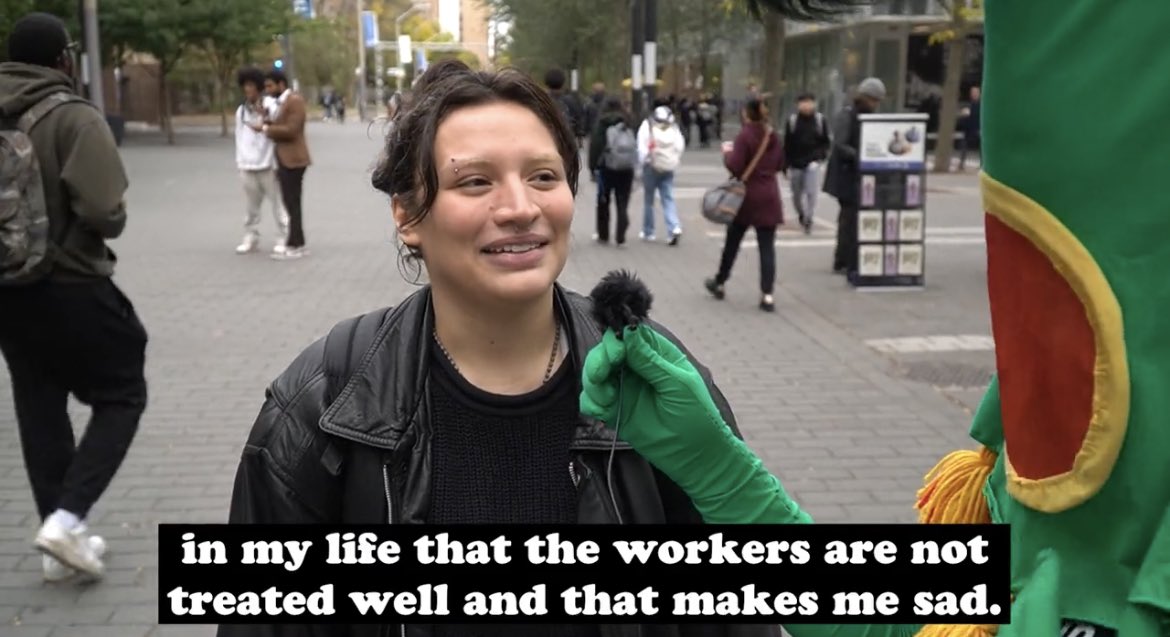 “It’s shocking to think that something that was so full and so wholesome in my life that the workers aren’t treated well and that makes me sad.”

thank you @TorontoMet @JournalismTMU students for sharing what @TVO means to them 🥹 #OntarioMade #FundTVOLikeItMatters