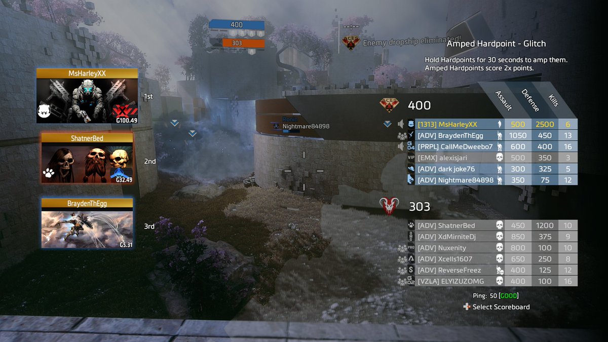 Playing few early matches of #TitanfallTuesday. I can hold The Fort!