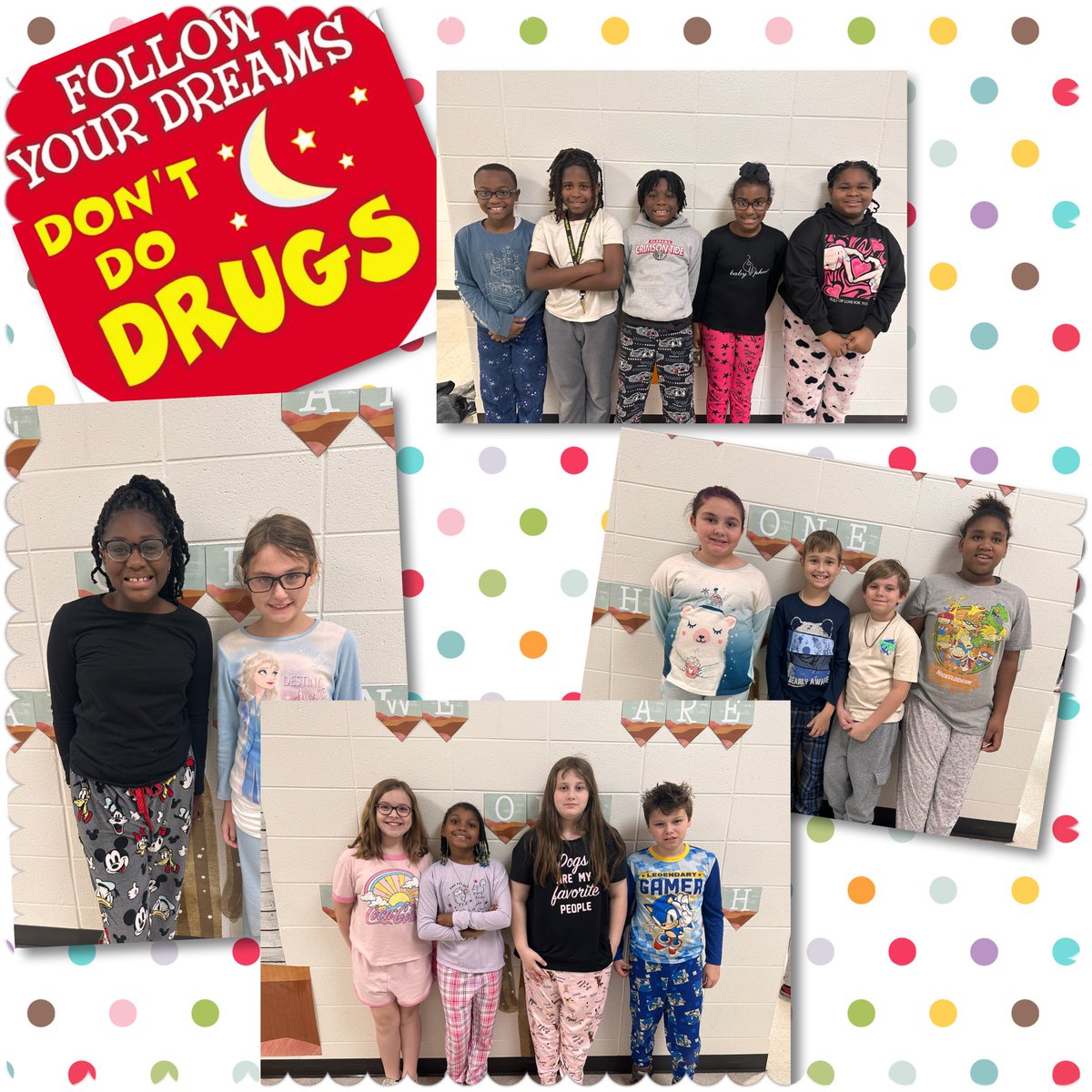 Today in #SES4thGrade we focused on following our dreams and not doing drugs for #RedRibbonWeek2023 . <a href="/SycamoreElem/">Sycamore Elementary</a> #RootedInGreatness