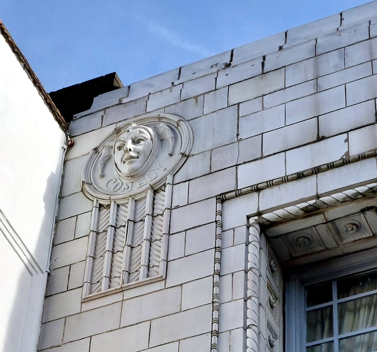 Regent Theatre #hanley #Stokeontrent
Built 1929 as cinema
#artdeco #potteries #thepotteries #theatre #comedy #tragedy 
@WallArtGroup @ATGTICKETS @VisitStoke @PotteriesHSoc @potteriestiles @WeareStaffs @EnjoyStaffs @sotculturaldest @StokeontrentBID