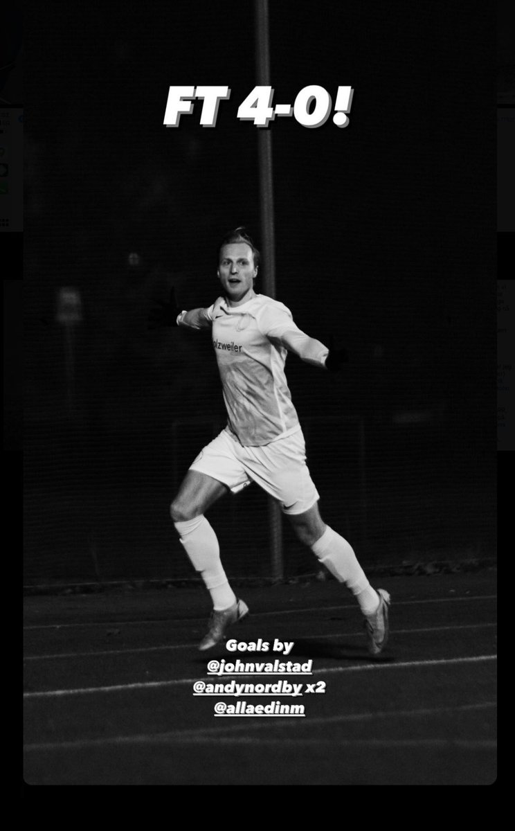Vi vinner dagens kamp 4-0 og tar 3 nye poeng 💪🏻 Det blir spenning helt til sesongslutt og neste tirsdag tar vi i mot <a href="/Stovnersportsk1/">Stovnersportsklubb</a> til siste serierunde på Bjølsen⚽️ Vi takker <a href="/Oslojuvelene/">Oslojuvelene FK</a> for kampen og ønsker de lykke til i siste kamp for året👍🏻