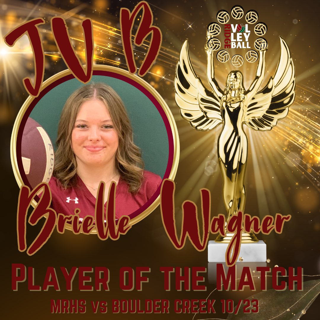Congratulations Brielle!!! Your great setting and excellent defense lead your team a quick victory over Boulder! Great job and keep up the good work!!