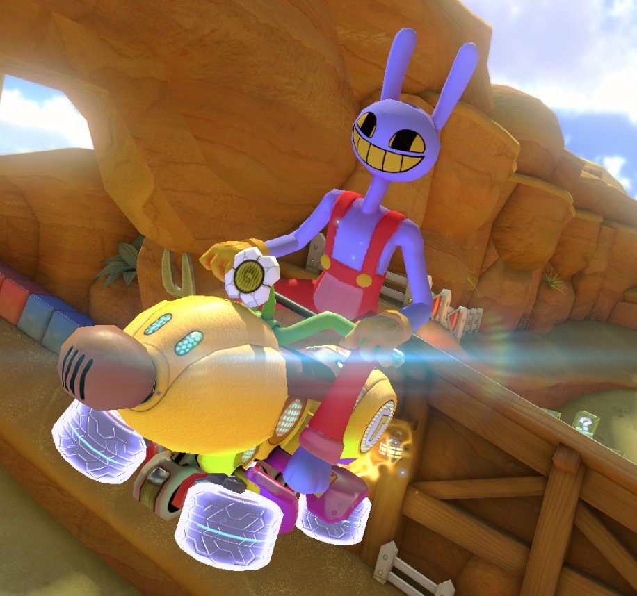 i put jax in mario kart lmao (it's a custom model