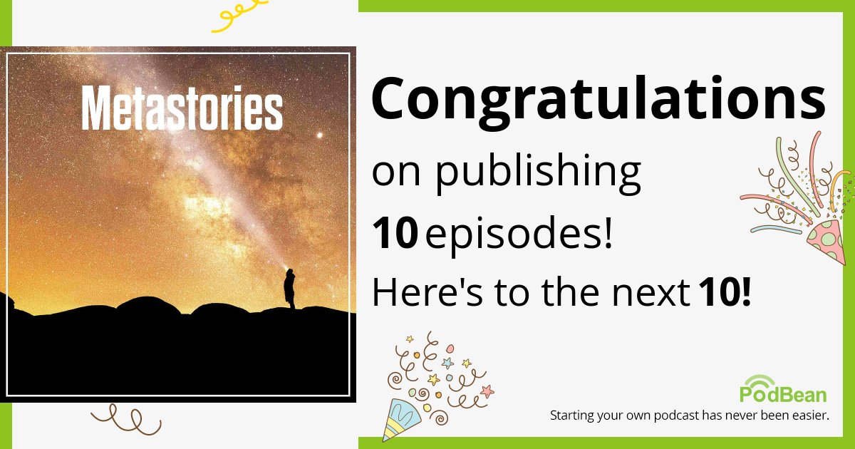 WoW! Time is flying isn't it? <a href="/podbeancom/">Podbean</a> 

Our 10th episode which is under season 3 is now published 🤞

to see all the episodes --&gt; linktr.ee/metastories?ut…

"lunatic idea" : A tragic story of a man used as a “human sacrifice” in very ancient times and, now, who meets a woman to